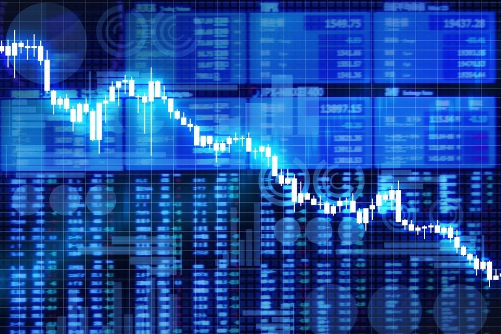 損失を予期させる株価の大きな下落